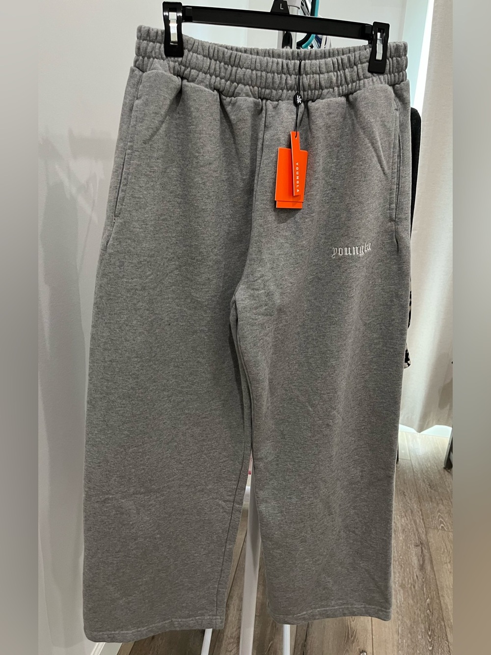 YoungLA Grey baggy sweatpants Size Medium. New With Tags